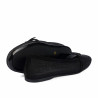 Damenschuhe Ballerinas 1369 Schwarz Kombiniert