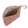 Damentasche Handtasche 213g rosa Motiv kombiniert