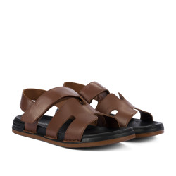 Herrensandalen 368 Kaffee