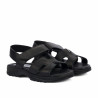 Kinder Sandalen 2500-1 schwarz