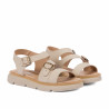 Damensandalen 5123m Sandfarben