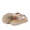 Damensandalen 5123m Sandfarben