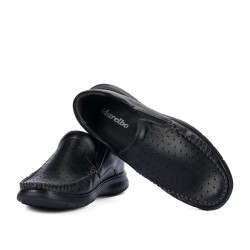 Herrenmokassins 9002 schwarz