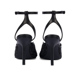 Damensandalen 1370 Schwarz kombiniert