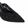 Damensandalen 1370 Schwarz kombiniert