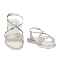 Kindersandalen 541 weiß kombiniert