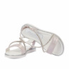 Kindersandalen 541 weiß kombiniert