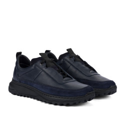 Herren Freizeitschuhe/Sportschuhe 999 indigo kombiniert