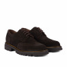Herren Freizeitschuhe 989 Kaffee Veloursleder
