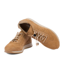 Damen-Sportschuhe 6104 bufo caramel kombiniert
