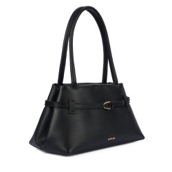 Damenhandtasche zum Umhängen 053g schwarz