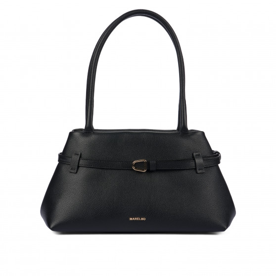 Damenhandtasche zum Umhängen 053g schwarz