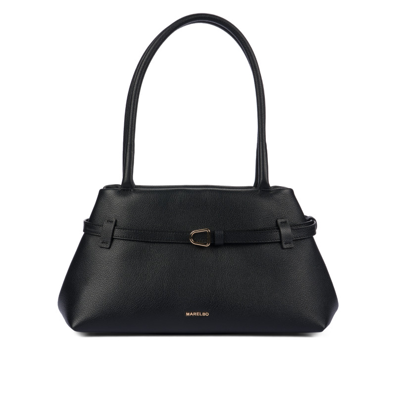 Damenhandtasche zum Umhängen 053g schwarz