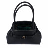 Damenhandtasche zum Umhängen 053g schwarz