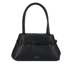 Damenschultertasche 053g 01 schwarz