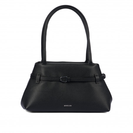 Damenschultertasche 053g 01 schwarz