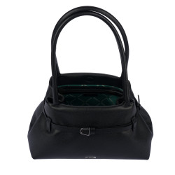 Damenschultertasche 053g 01 schwarz