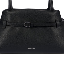 Damenschultertasche 053g 01 schwarz