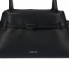 Damenschultertasche 053g 01 schwarz