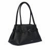 Damenschultertasche 053g 01 schwarz