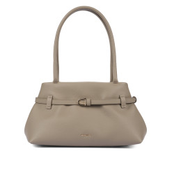 Schultertasche Damen 053g Latte