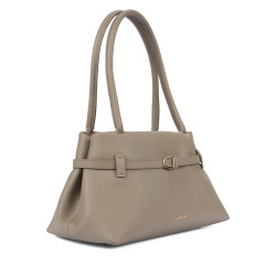 Schultertasche Damen 053g Latte