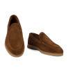 Herren Mokassins 980 braun Veloursleder