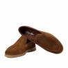Herren Mokassins 980 braun Veloursleder