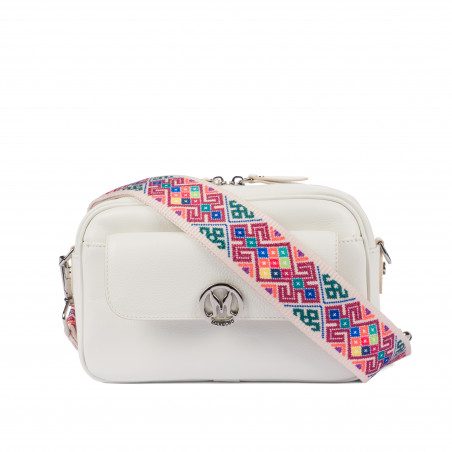 Damenhandtasche zum Umhängen 014-1g 01 panna