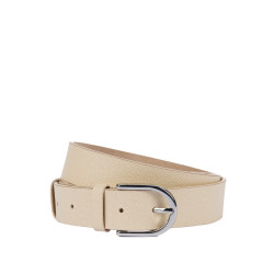 Damen Gürtel 43-1m beige Safiano