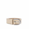 Damen Gürtel 43-1m beige Safiano