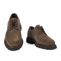 Casual Herrenschuhe 989 Sand Velours