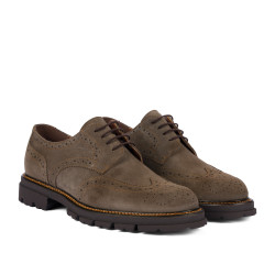 Casual Herrenschuhe 989 Sand Velours