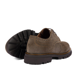 Casual Herrenschuhe 989 Sand Velours