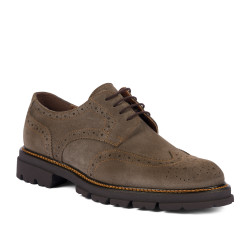 Casual Herrenschuhe 989 Sand Velours