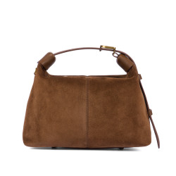 Damentasche 037-1g Wildleder Braun