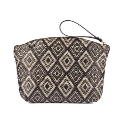 Damentasche 213g Kakao-Raffia