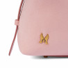 Damentasche 037-1g Wildleder Baby Pink