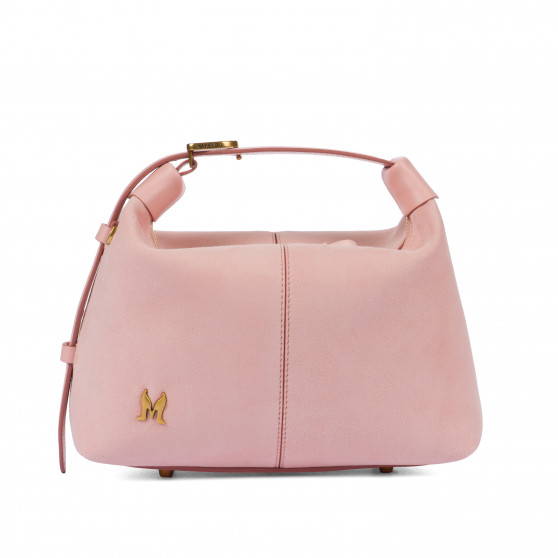 Damentasche 037-1g Wildleder Baby Pink