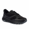 Herrenschuhe casual/sport 996 schwarz Velours kombiniert