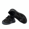 Herrenschuhe casual/sport 996 schwarz Velours kombiniert