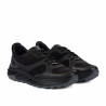 Herrenschuhe casual/sport 996 schwarz Velours kombiniert