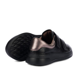 Damen-Sneaker 6008-1sc Schwarz kombiniert
