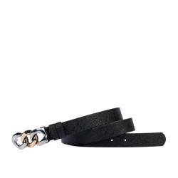 Damen Gürtel 47m Schwarz Stampato