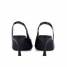 Damensandalen 1343 schwarz