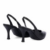 Damensandalen 1343 schwarz