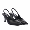Damensandalen 1343 schwarz