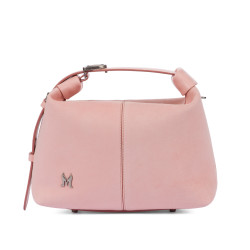 Damentasche Handtasche 037-1g 01 Veloursleder Baby Pink