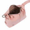 Damentasche Handtasche 037-1g 01 Veloursleder Baby Pink