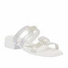Damensandalen 5130 Perlmuttweiß
